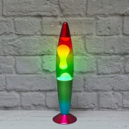 Λάμπα Λάβας Ουράνιο Τόξο - Lava Lamp Rainbow - Image 2