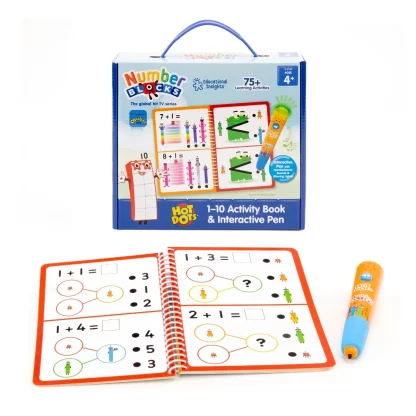 Hot Dots® Numberblocks® 1-10 Activity Book & Pen