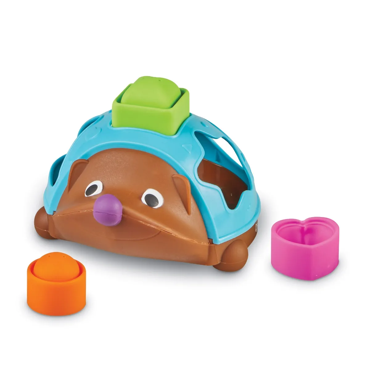 Spike The Fine Motor Hedgehog® Poppin' Shapes Sorter - Image 4