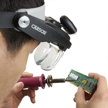 MagniVisor™ with 4 Lenses (1.5x - 2x - 2.5x - 3x) - Carson - Image 3