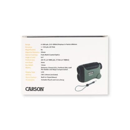 LiteWave™ Pro 650 Yard 6x Power Golf Rangefinder - Carson - Image 7