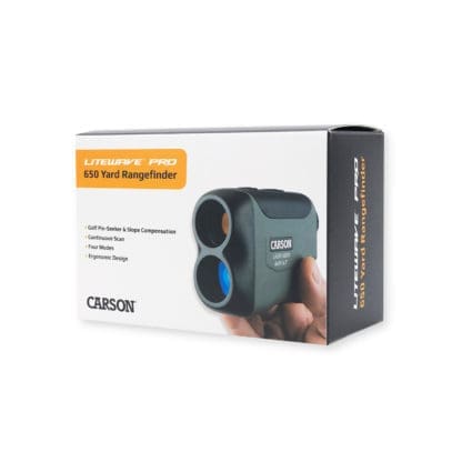 LiteWave™ Pro 650 Yard 6x Power Golf Rangefinder - Carson - Image 8