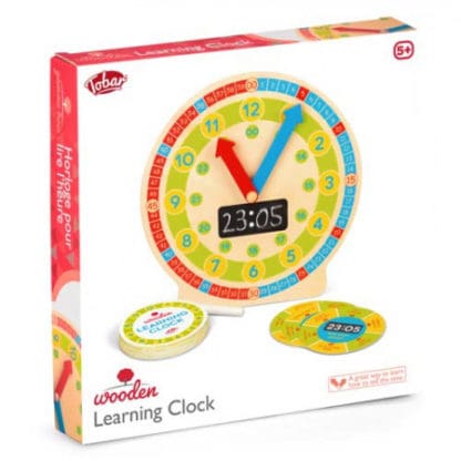 Wooden Learning Clock - Image 3