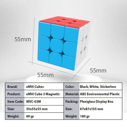 eMVi Cube 3 Magnetic in Display Box - Image 9