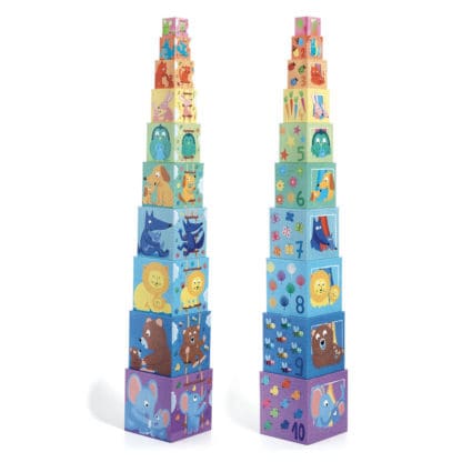 Djeco Blocks for infants Rainbow 86cm - Image 2