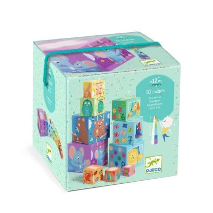 Djeco Blocks for infants Rainbow 86cm