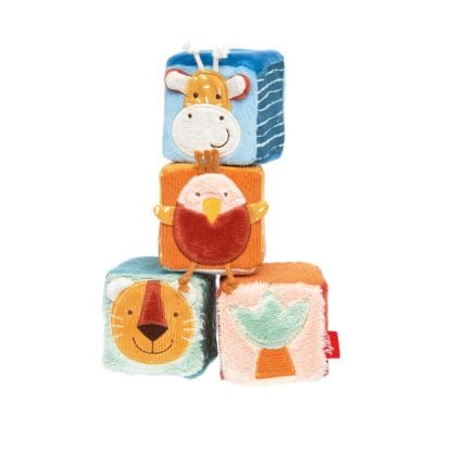 Sigikid Baby soft toy Cube Dice set - Image 3