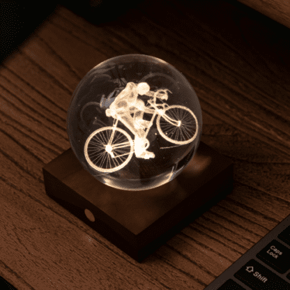 Gingko Design 3D laser Cyclist