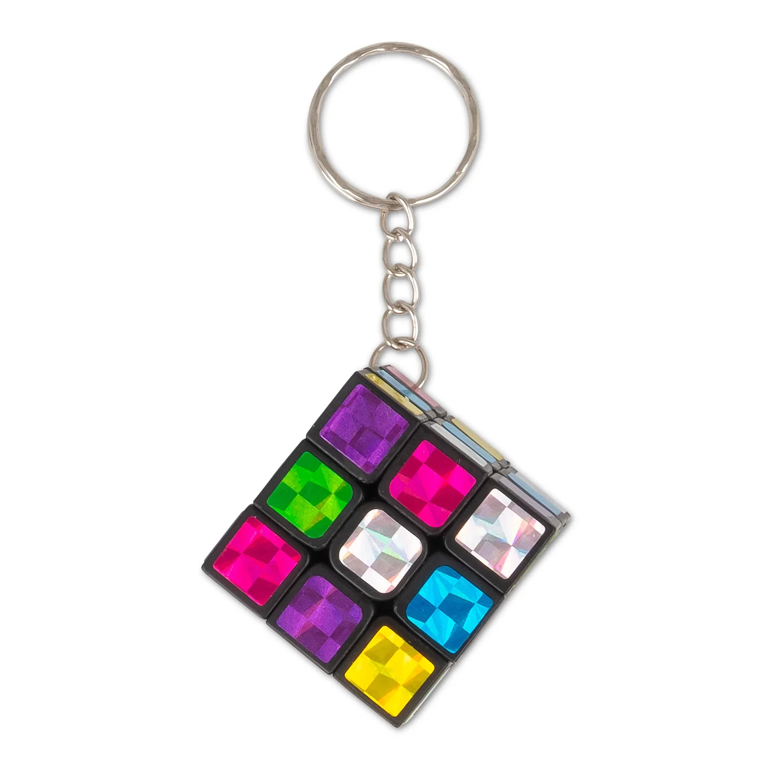 Mini Metallic Muddle Puzzle Keychain - Image 7