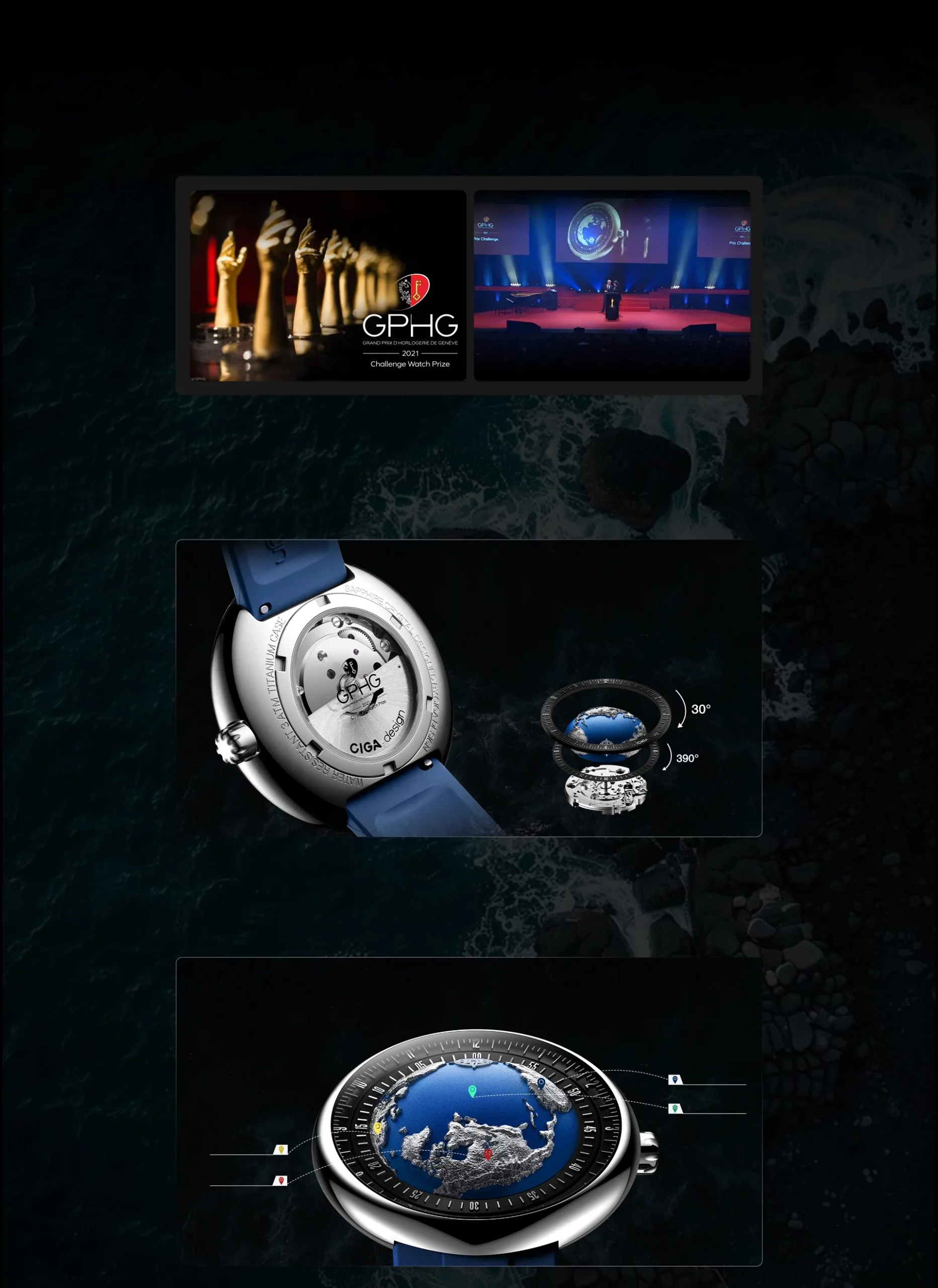 Blue Planet II · Atlantic Ocean-Inspired Automatic Watch (Atlantic Ocean) - Image 4
