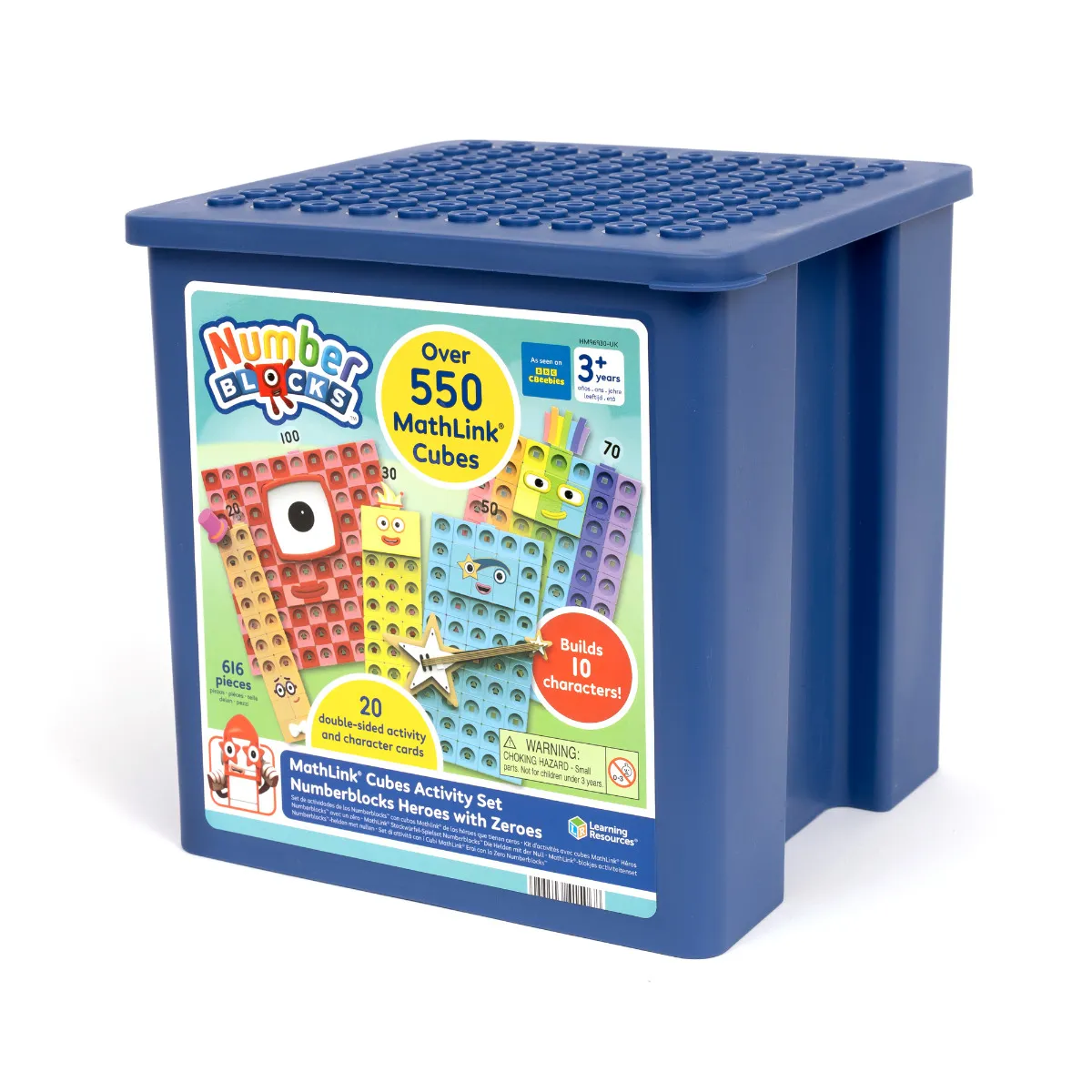 Numberblocks® MathLink® Cubes Activity Set Heroes with Zeroes - Image 2