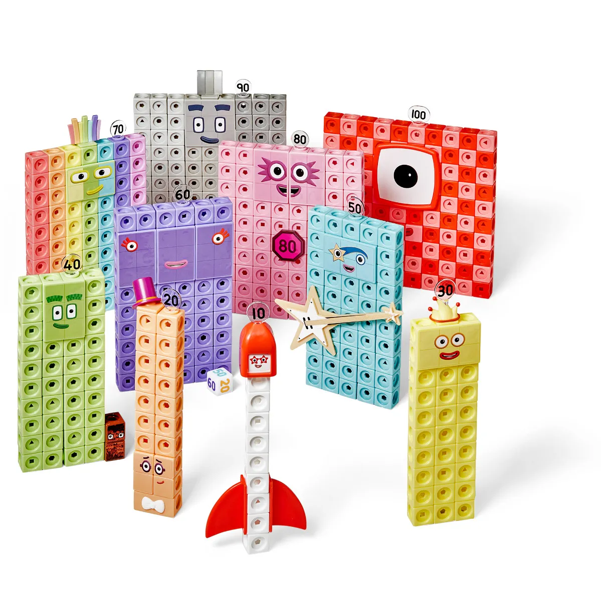 Numberblocks® MathLink® Cubes Activity Set Heroes with Zeroes - Image 13