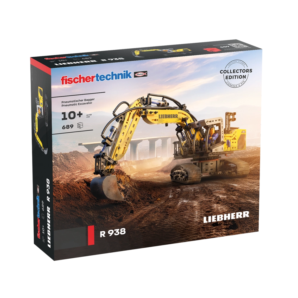 Fischertechnik Liebherr R938 Εκσκαφέας Πεπιεσμένου Αέρα