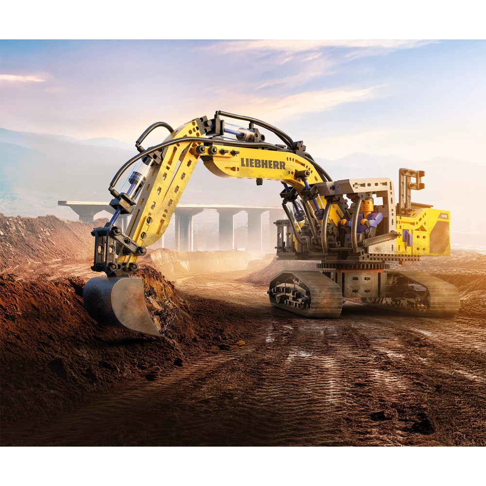 Fischertechnik Liebherr R938 Εκσκαφέας Πεπιεσμένου Αέρα - Image 9